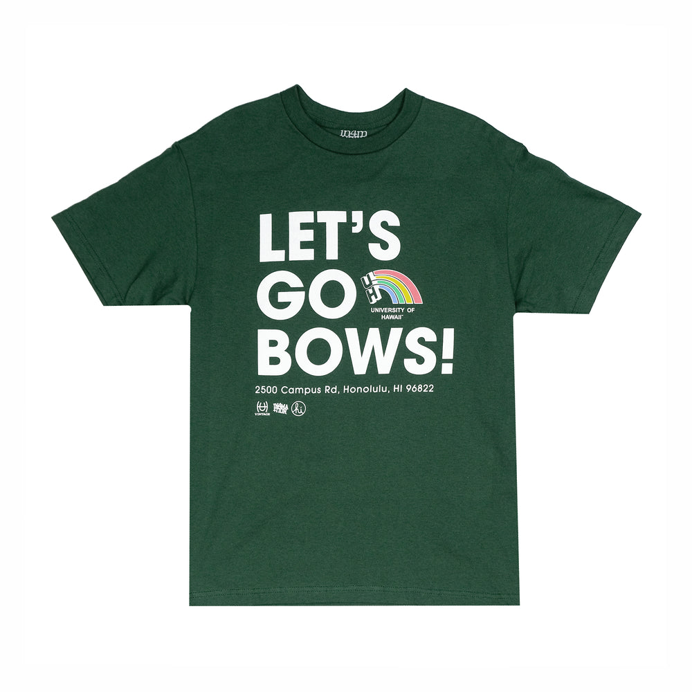 UH GO BOWS VINTAGE TEE