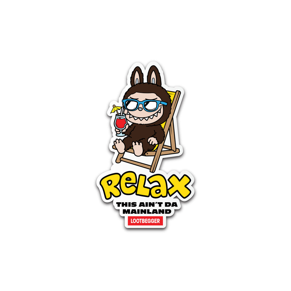 LOOTBEGGER RELAX STICKER