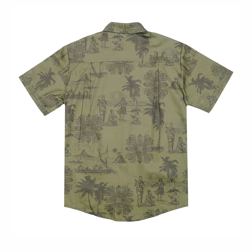 MAKAHIKI BUTTON UP