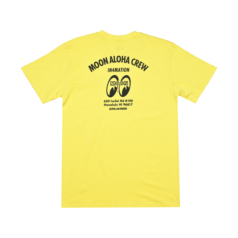 ALOHA MOON CREW TEE