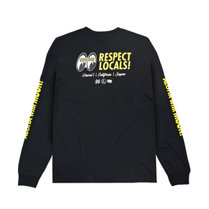 MOON RESPECT LOCALS LONG SLEEVE TEE