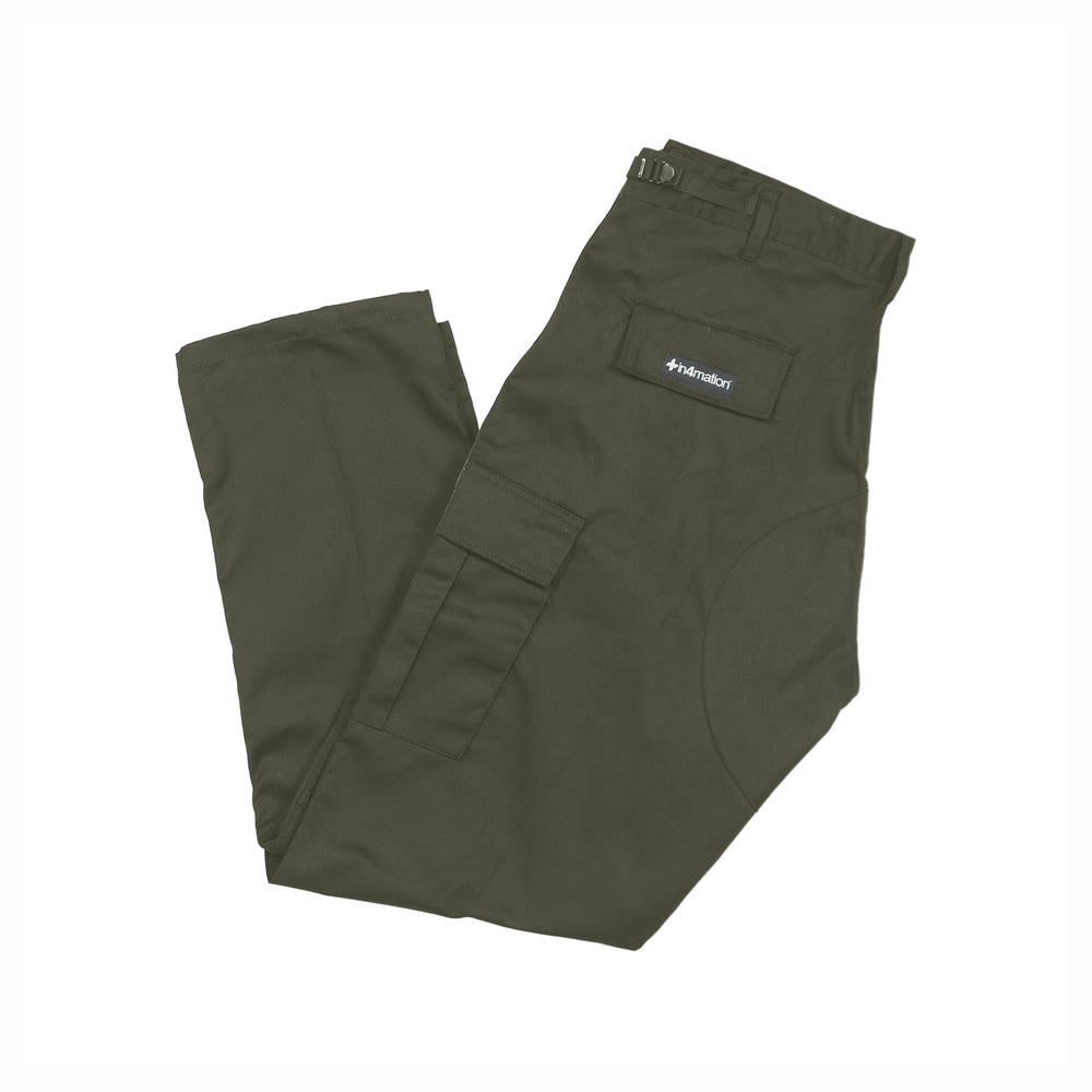 OLIVE STANDARD CARGO PANTS