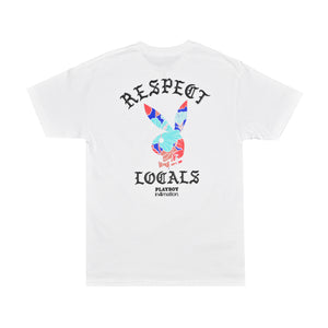 PLAYBOY RESPECT LOCALS TEE