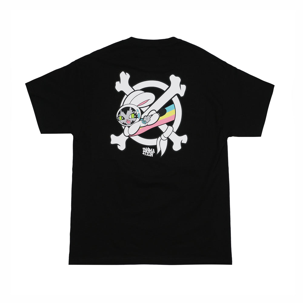 PERSUE X IN4MATION BUNNY BONES TEE