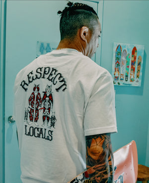 MON MON RESPECT LOCALS TEE