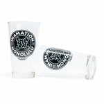 STAMPED PINT GLASS
