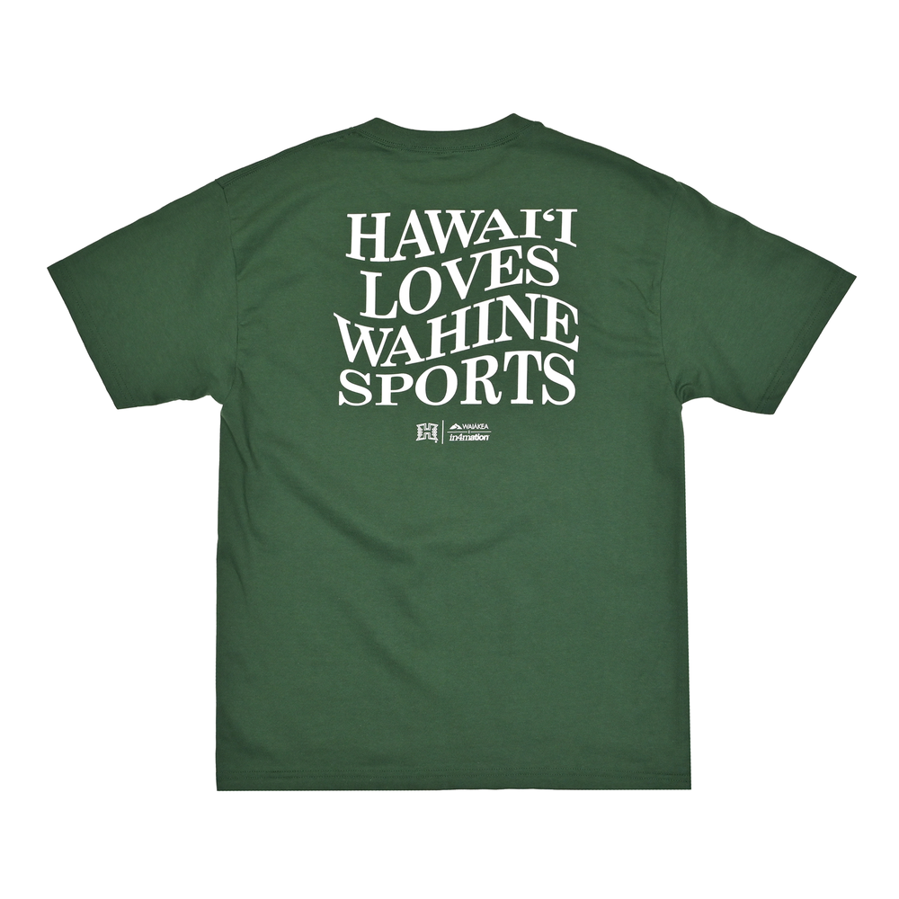 HAWAII LOVES WAHINE SPORTS TEE – IN4MATION Store
