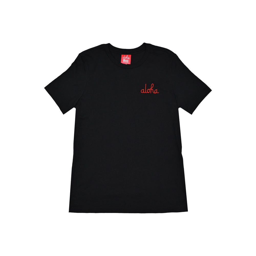 WOMENS REST IN PARADISE EMBROIDERED TEE