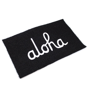 ALOHA SCRIPT WELCOME MAT