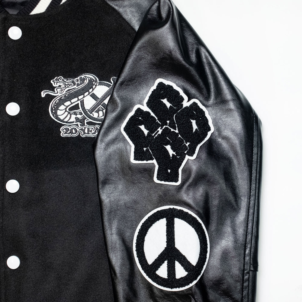 20TH ANNIVERSARY FYI LETTERMAN JACKET
