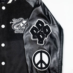 20TH ANNIVERSARY FYI LETTERMAN JACKET