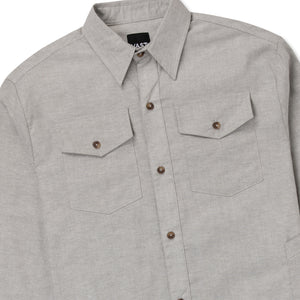 RIBBED CHAMBRAY SHIRT B3912