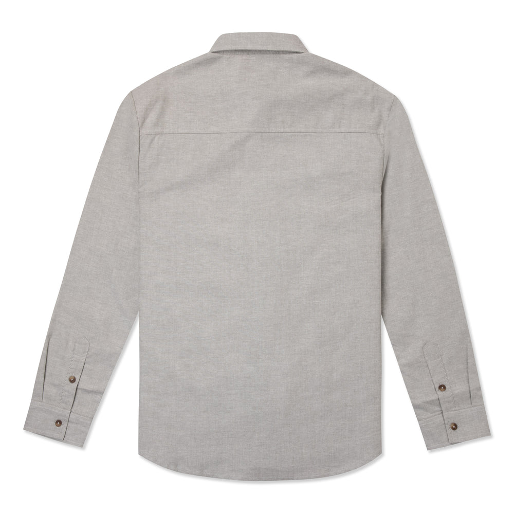 RIBBED CHAMBRAY SHIRT B3912
