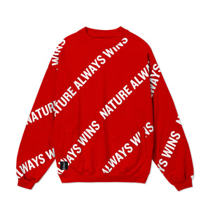 NAW PRINT CREWNECK SWEATER B3967