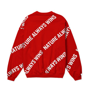 NAW PRINT CREWNECK SWEATER B3967
