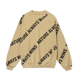 NAW PRINT CREWNECK SWEATER B3967