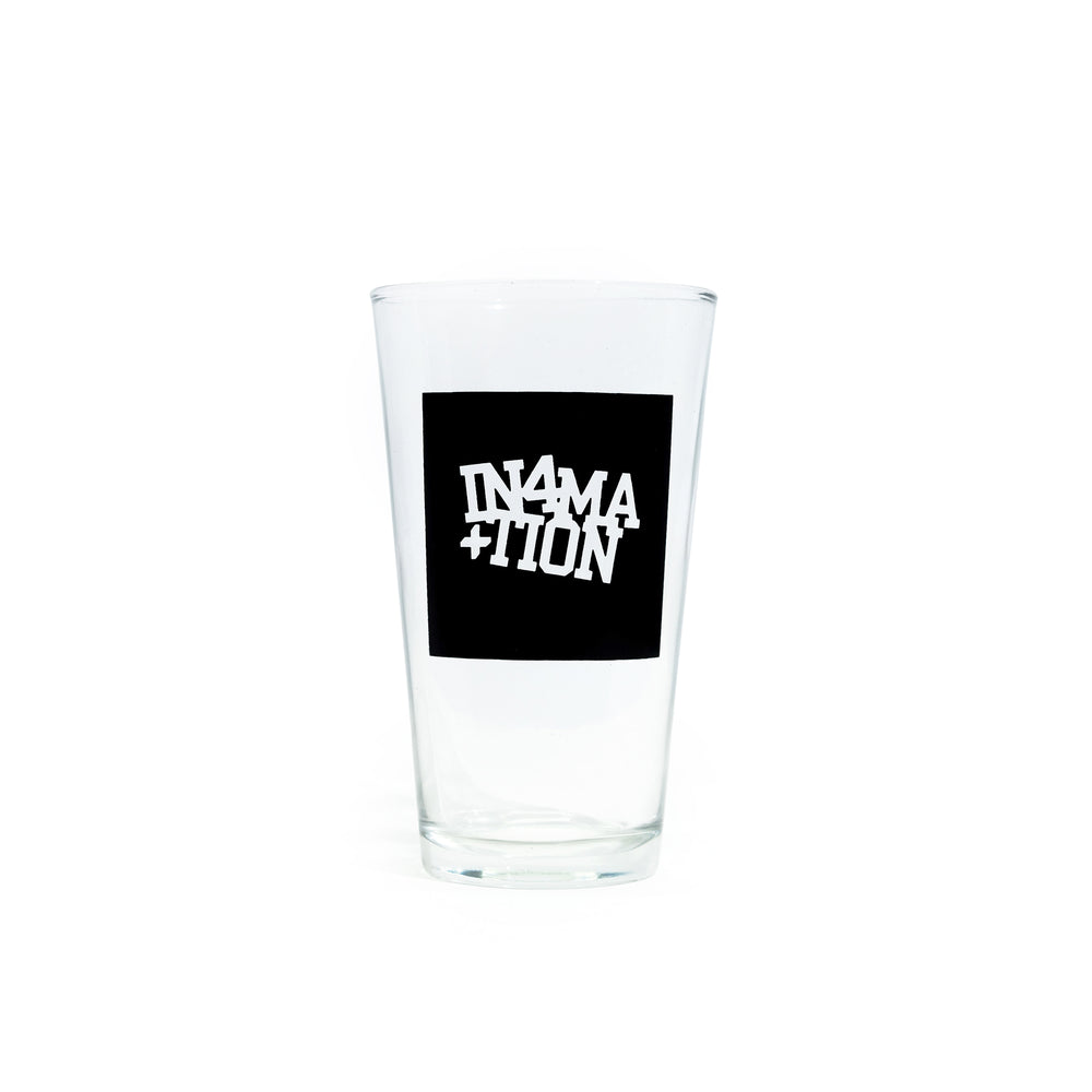 COLLEGE BOX LOGO PINT GLASS