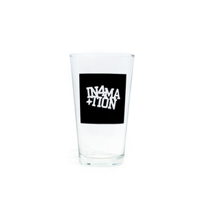 COLLEGE BOX LOGO PINT GLASS