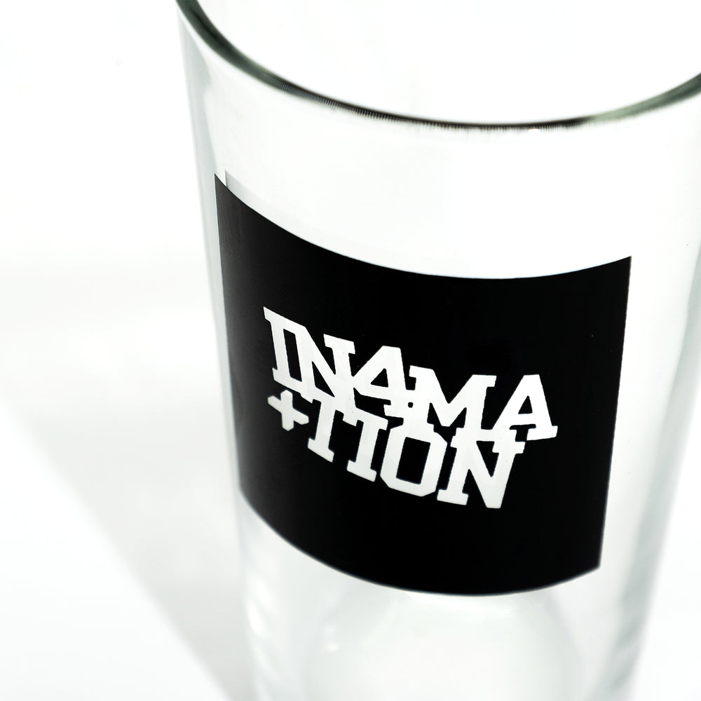 COLLEGE BOX LOGO PINT GLASS