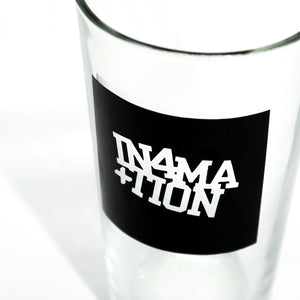 COLLEGE BOX LOGO PINT GLASS