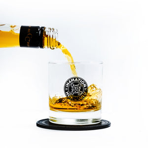 STAMPED WHISKEY GLASS