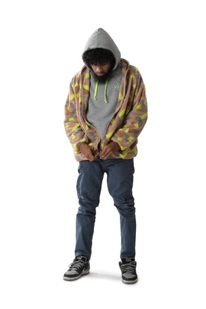 PUFFY SHERPA JACKET B3762