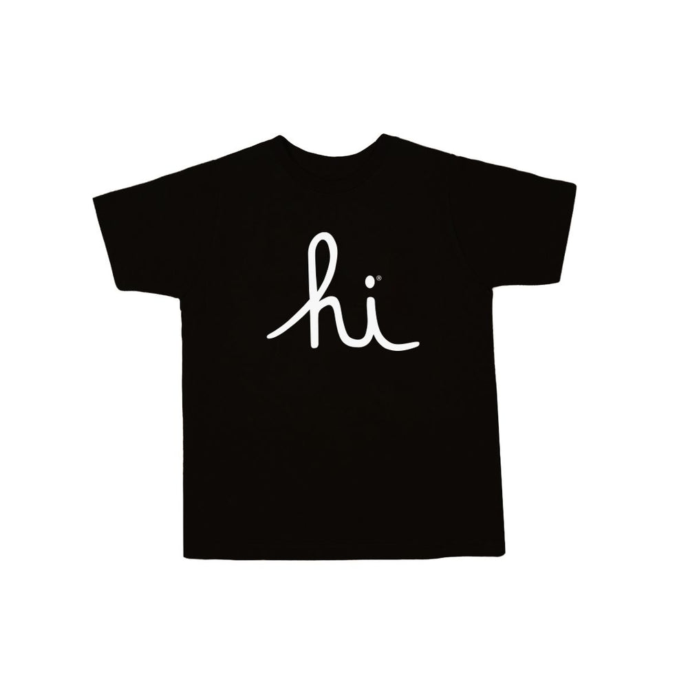 KIDS HI SCRIPT TEE