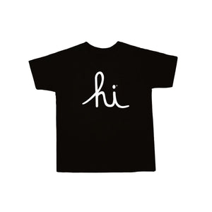 KIDS HI SCRIPT TEE