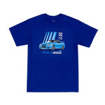 IN4MOTORS BLUE GTR TEE WITH GTR CAR