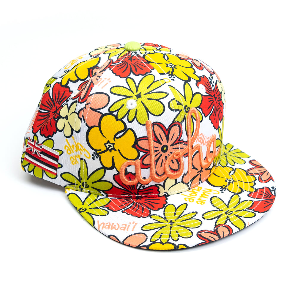KANA FLORAL SNAPBACK