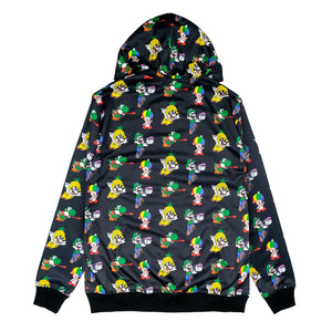 SUPER MAHALO BRAH FULL ZIP UP HOODIE